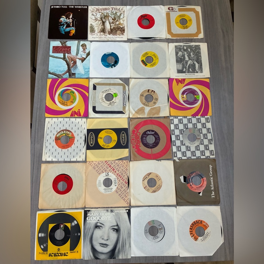 Vintage Vinyl Record Collection